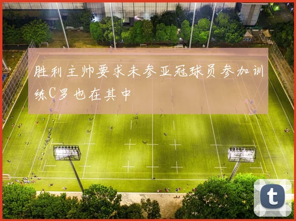 胜利主帅要求未参亚冠球员参加训练C罗也在其中
