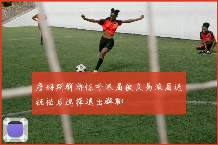 詹姆斯群聊惊呼浓眉被交易浓眉送祝福后选择退出群聊